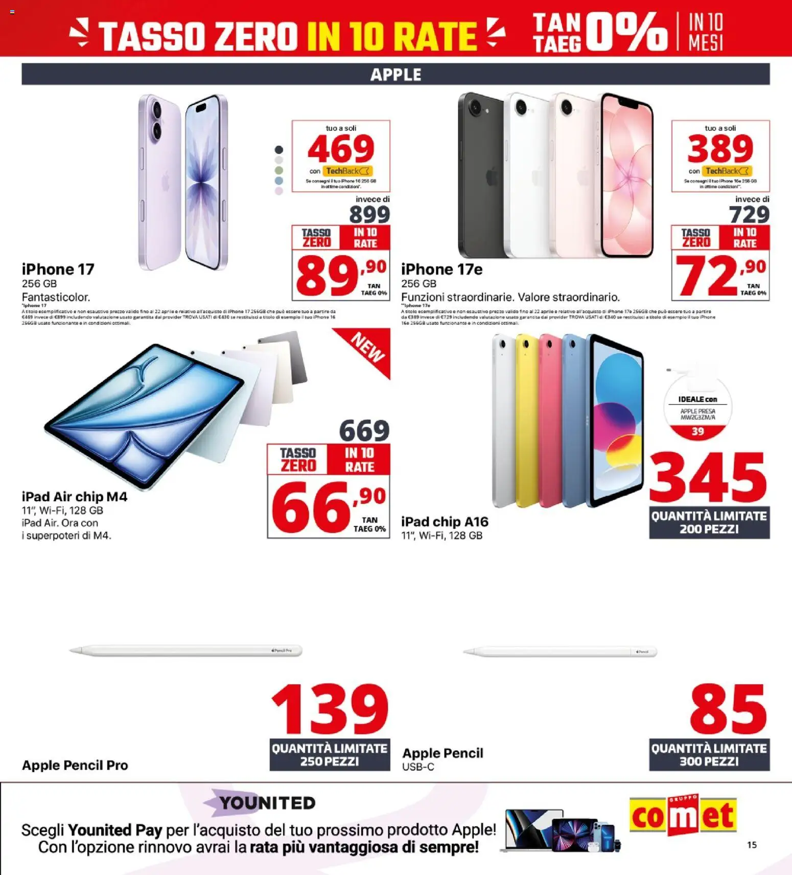 Volantino Comet del 09.04.2026 | Pagina: 15