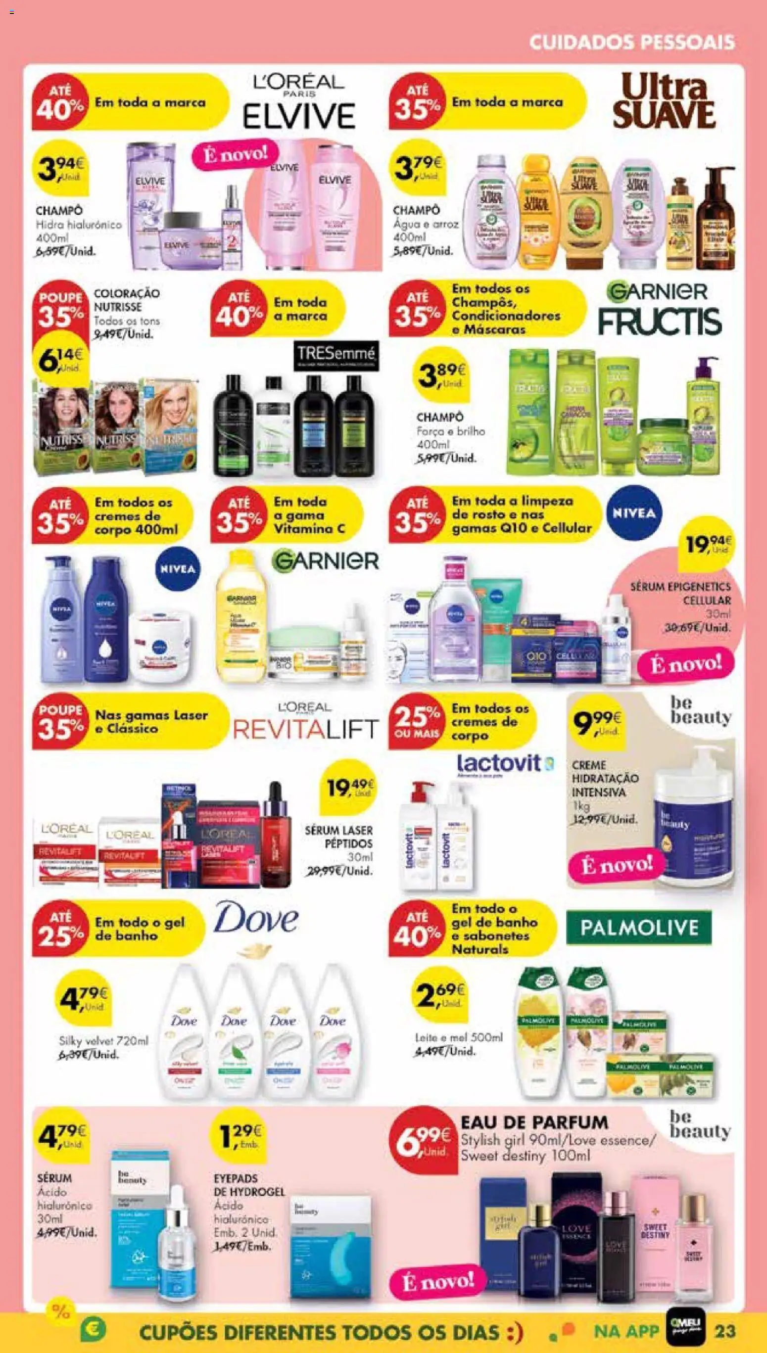 Pingo Doce Poupe Esta Semana Madeira │ válido de 25.11.2025 | Página: 23 | Produtos: Gel de banho, Banho, Mel, Creme