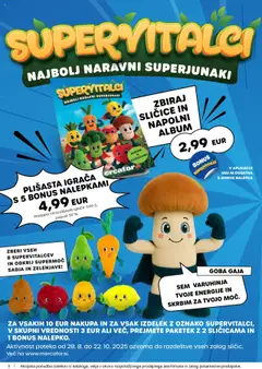 Novi Mercator katalog ponudbe – veljaven od 11.09.2025 | Stran: 8 | Izdelki: Goba