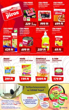 CBA Akciós újság - amely érvényes a következő dátumtól: 16.10.2025 | Oldal: 3 | Termékek: Káposzta, Paradicsompüré, Spagetti, Száraztészta