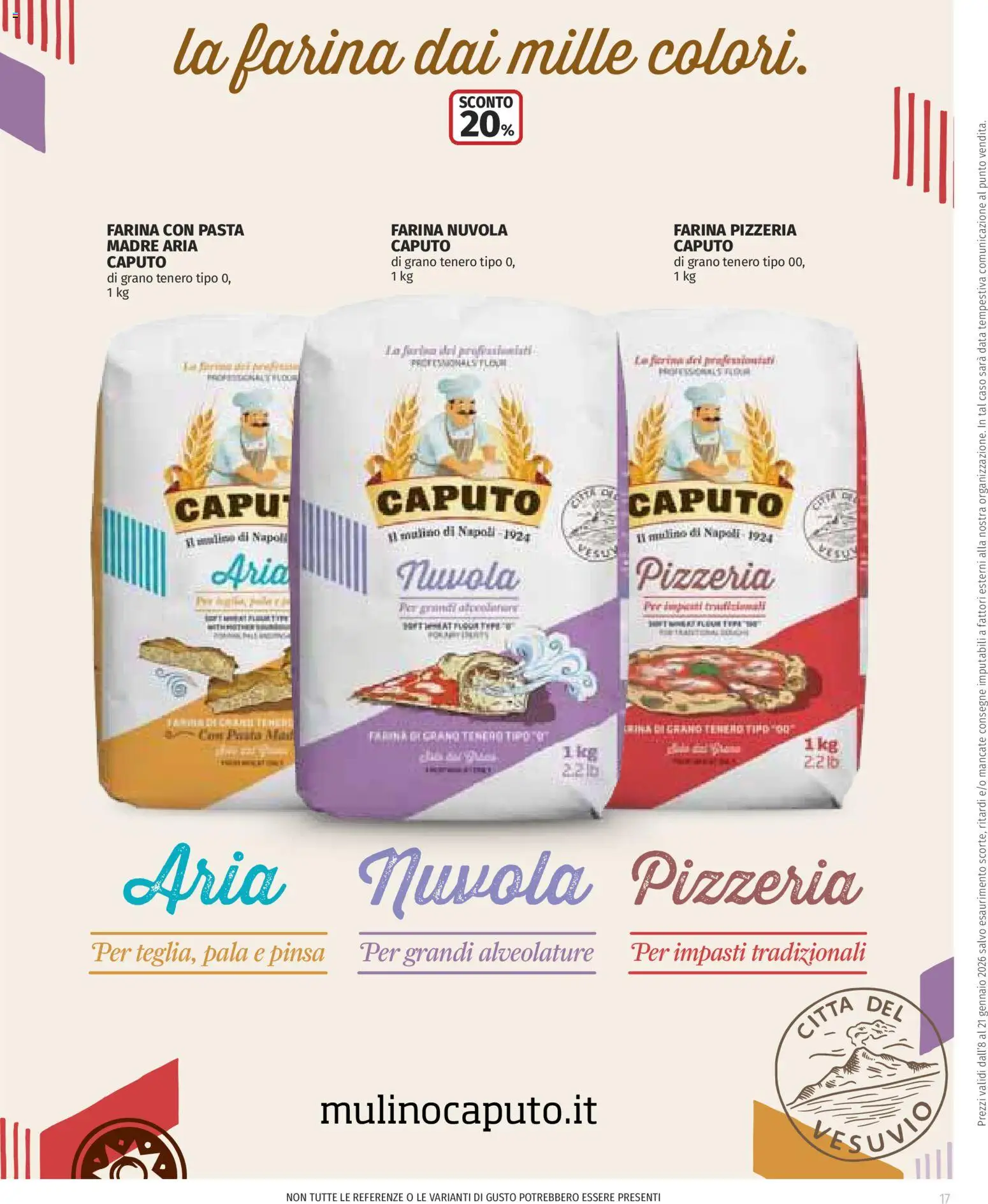 Volantino COOP del 08.01.2026 | Pagina: 17 | Prodotti: Farina, Pasta, Data