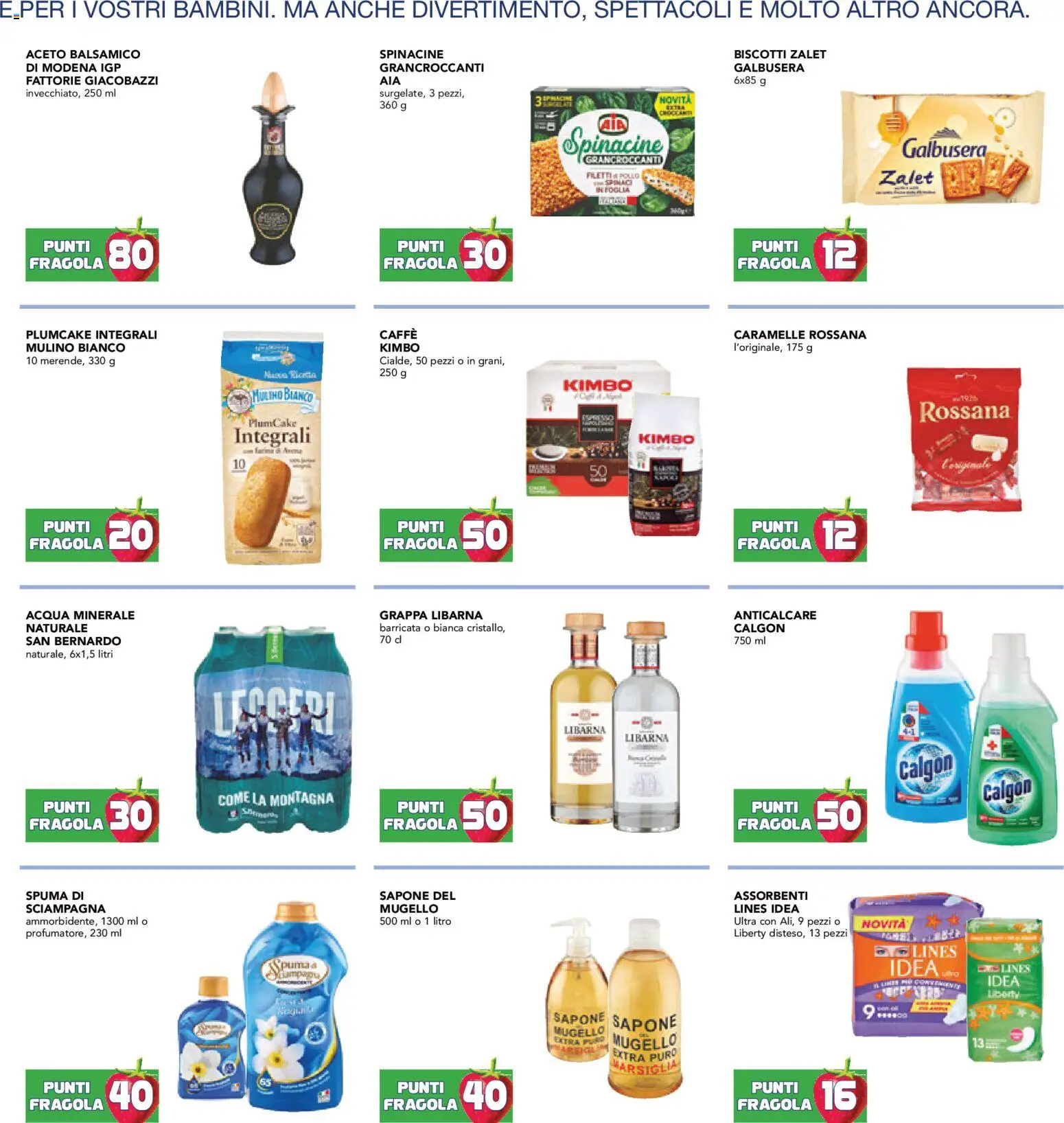 Volantino Esselunga S del 08.04.2026 | Pagina: 2 | Prodotti: Sapone, Caramelle, Aceto, Acqua minerale