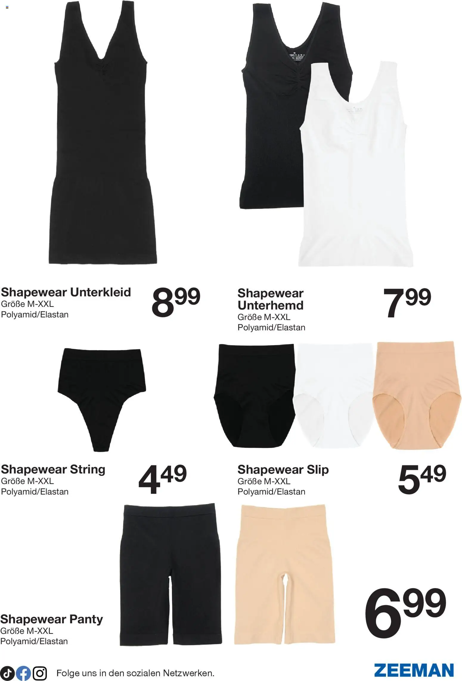 Zeeman Prospekt 	 – gültig ab 08.11.2025 | Seite: 21 | Produkte: Unterhemd, String, Slip