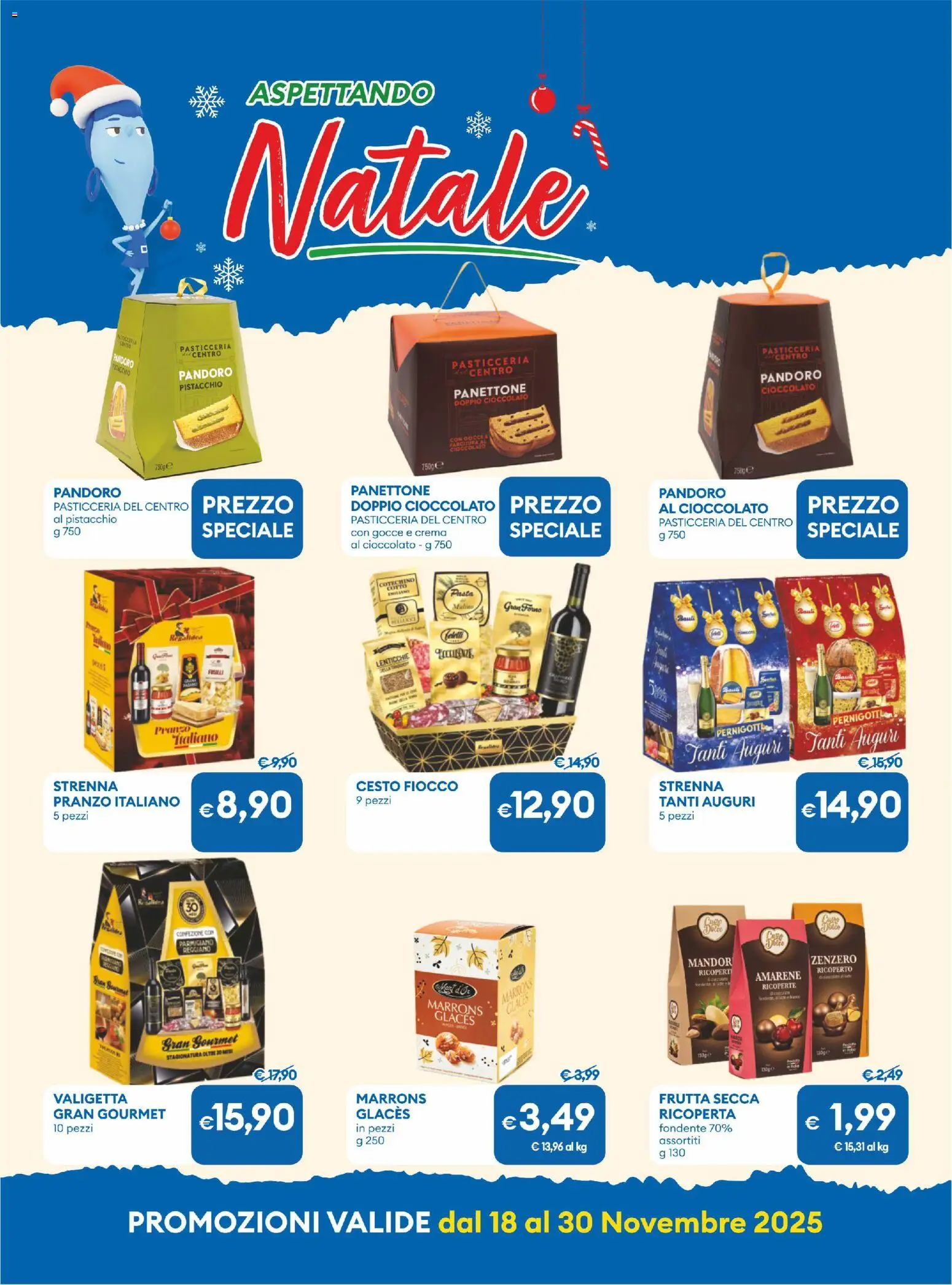 Volantino MD Discount del 18.11.2025 | Pagina: 17 | Prodotti: Cioccolato, Lenticchie, Parmigiano, Valigetta
