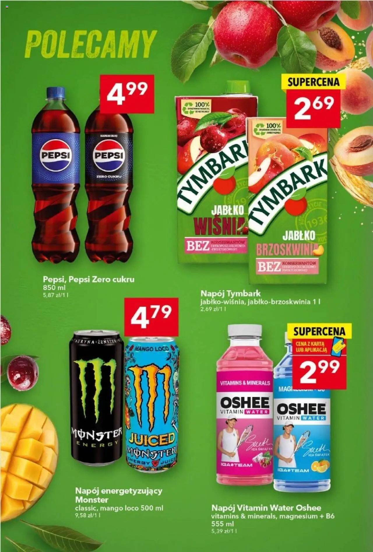 Lewiatan gazetka od 23.10.2025 | Strona: 12 | Produkty: Mango, Brzoskwinia, Karta, Pepsi