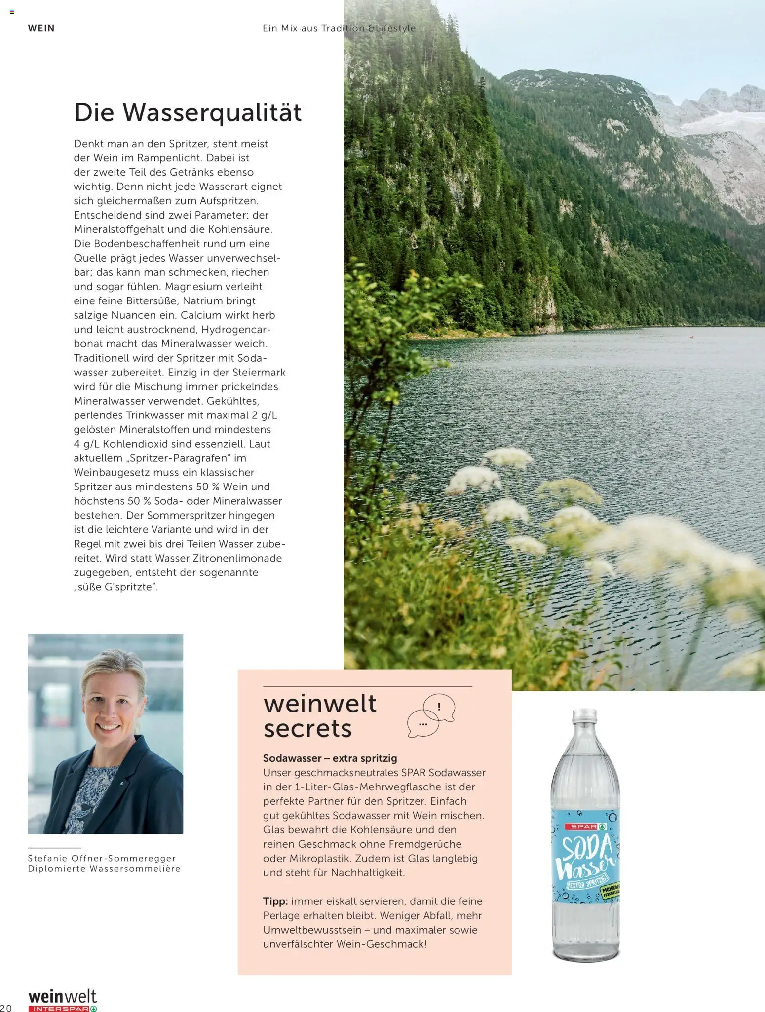 Interspar Meine Weinwelt Frühling 2026 gültig ab 05.03.2026 | Seite: 20 | Produkte: Wasser, Wein