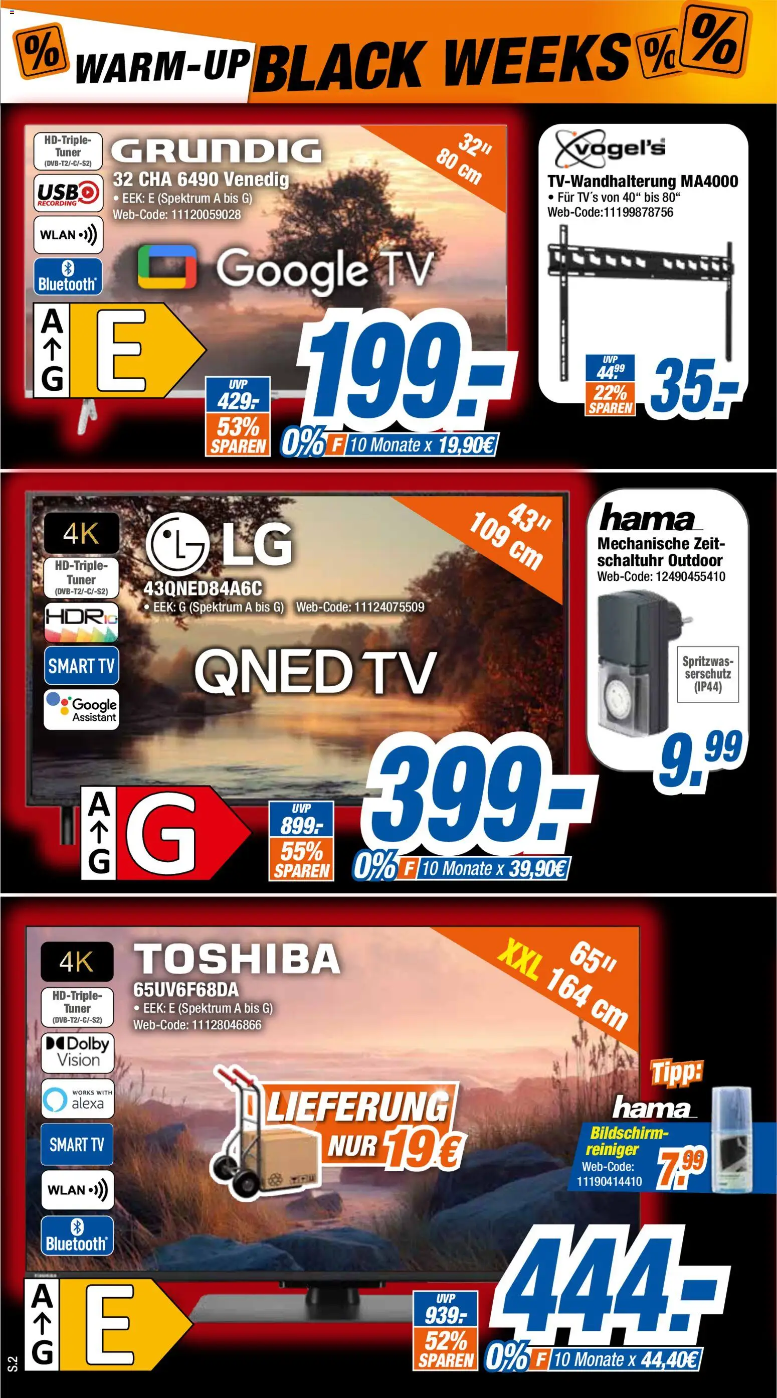 Expert - Black Friday – gültig ab 10.11.2025 | Seite: 2 | Produkte: Smart TV, Bildschirm, TV