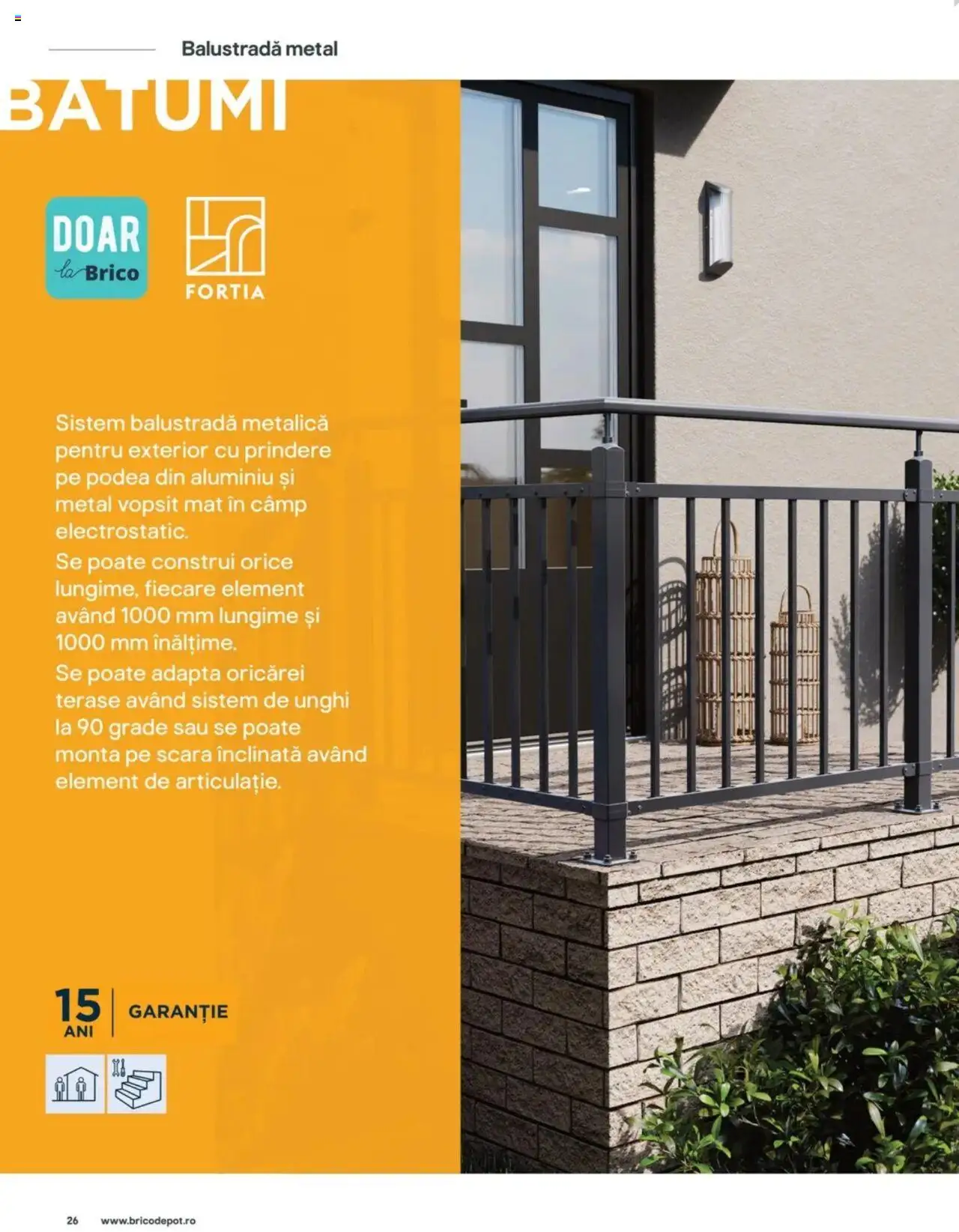 Noul catalog Brico Depot – valabil de la 13.06.2024 | Pagină: 26 | Produse: Scară
