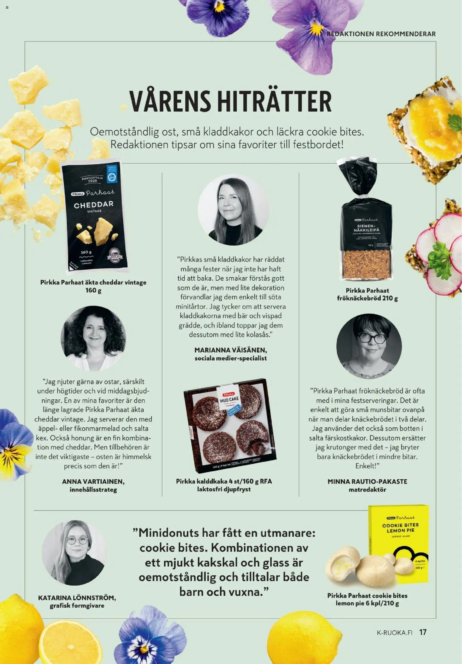 K-Market tarjoukset - K-mat – voimassa 06.05.2026 alkaen | Sivu: 17 | Tuotteet: Näkkileipä, Cheddar, Jäätelö