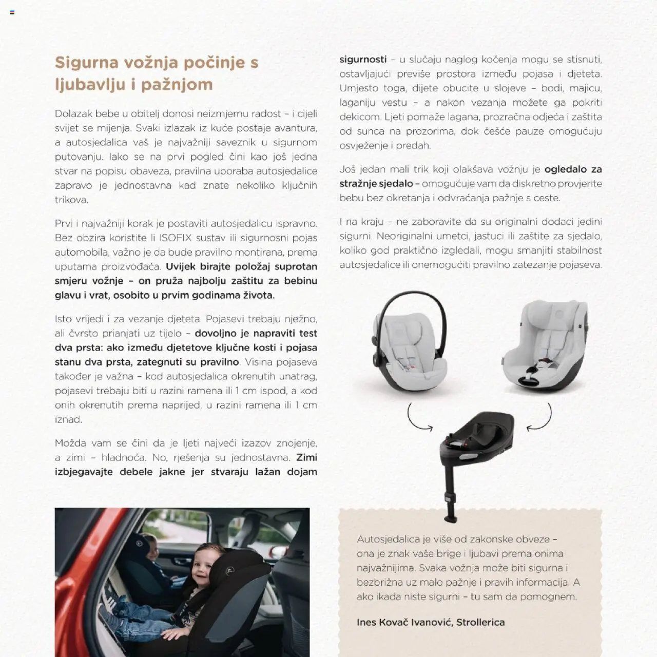 Baby Center katalog | vrijedi od 18.09.2025 | Stranica: 59 | Proizvodi: Autosjedalice, Ogledalo, Odjeća, Pojas