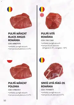 Ofertele Selgros valabile de la 27.04.2023 | Pagină: 50 | Produse: Carne De Porc, Condimente, Sare, Cârnați