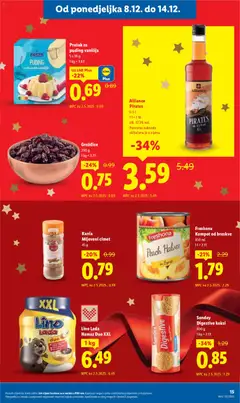 Sondey Digestive keksi, 400 g digestive keksi - Pregled kataloga iz trgovine Lidl, vrijedi od 08.12.2025 | Stranica: 15