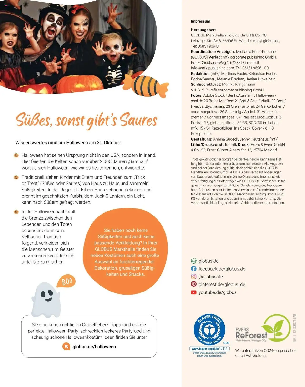 Globus Mio Magazin – gültig ab 01.10.2025 | Seite: 5 | Produkte: Ofen, Salz, Brot, Süßigkeiten