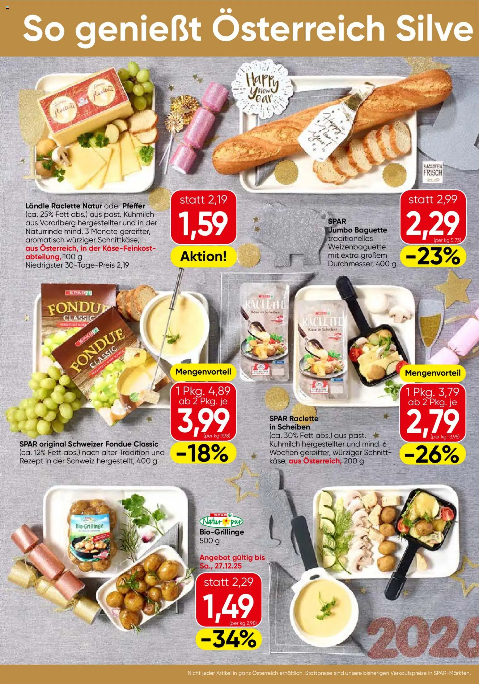Spar Einleger - Steiermark gültig ab 23.12.2025 | Seite: 2 | Produkte: Pfeffer, Jääkaappipakastin