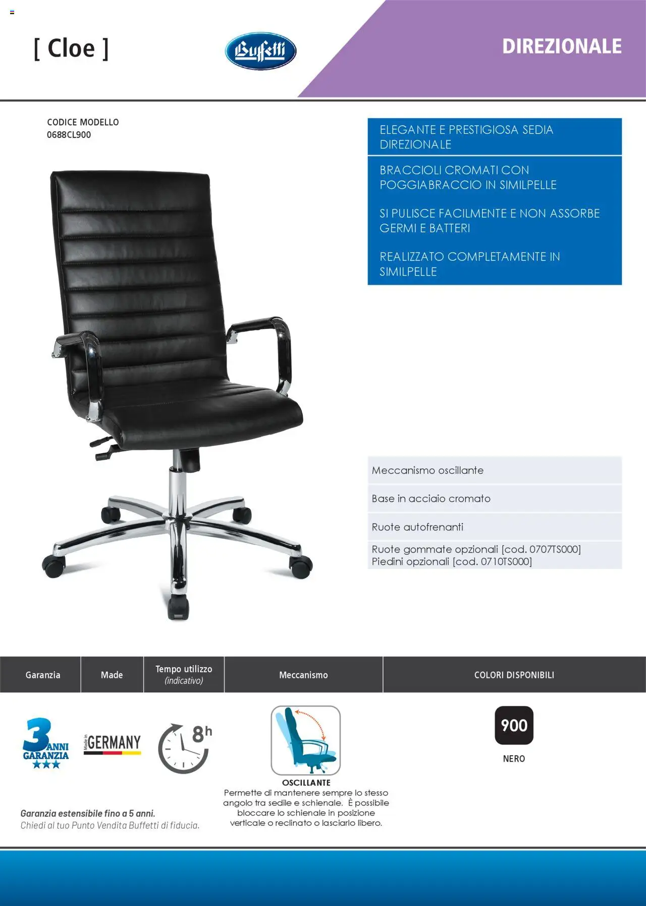 Volantino Buffetti del 28.06.2025 | Pagina: 15 | Prodotti: Braccioli, Sedia