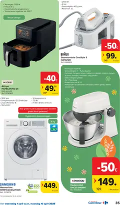 Carrefour folder week 14 - Voorbeeld van een folder van Carrefour, geldig van 01.04.2026 | Pagina: 35