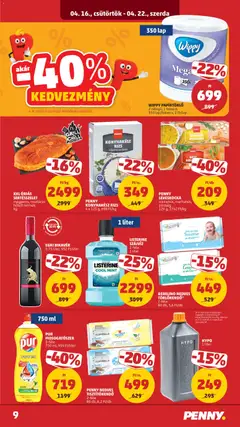 EGRI BIKAVÉR, 0,75 liter, 932 Ft/liter - amely érvényes a következő dátumtól: 16.04.2026 | Oldal: 11