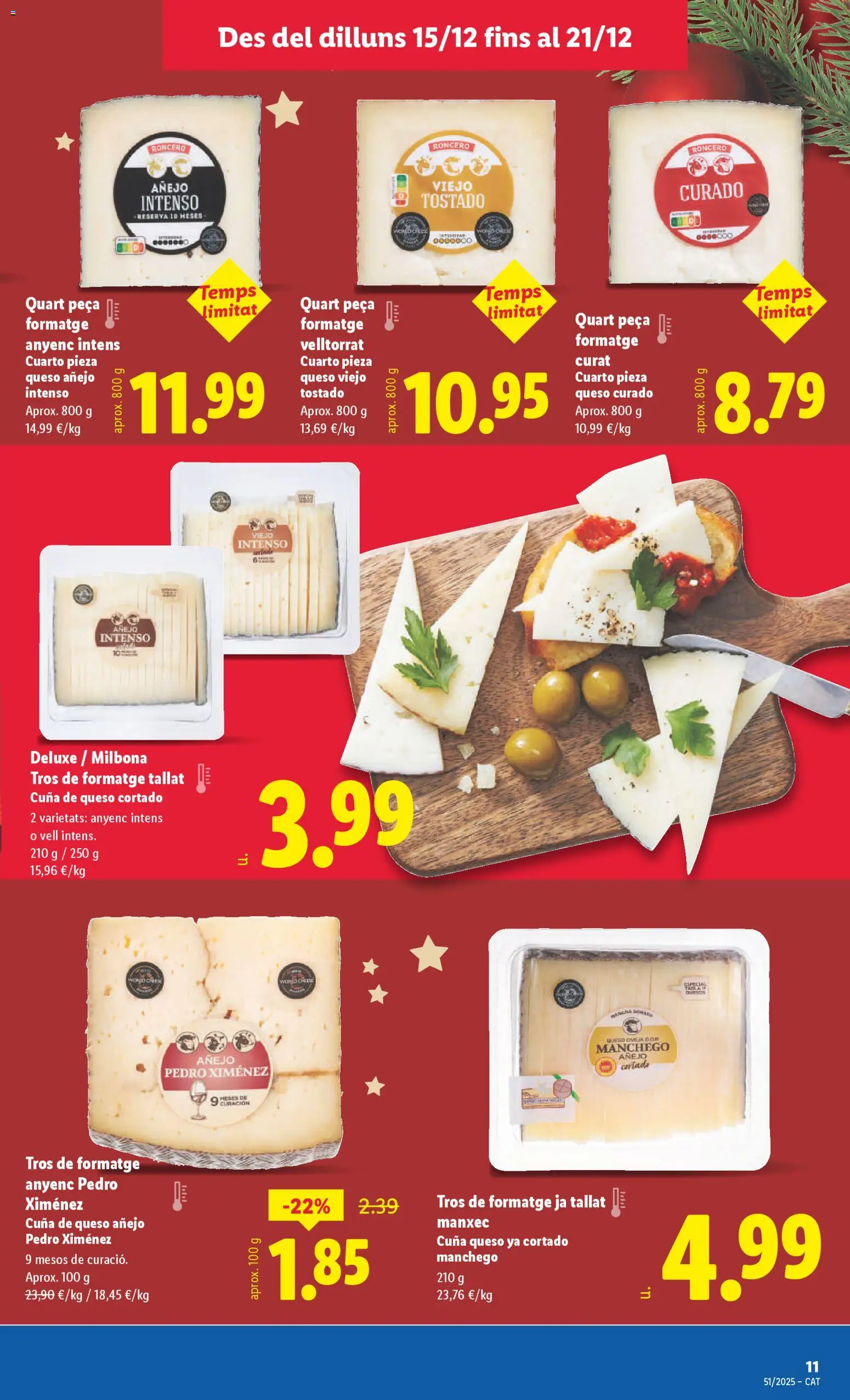 Lidl folleto │ válido desde el 15.12.2025 | Página: 13 | Productos: Queso, Cuna