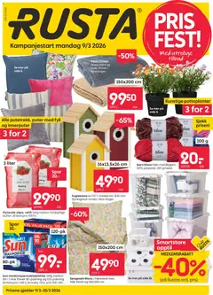 Forhåndsvisning av Rusta kundeavis gyldig fra 09.03.2026
