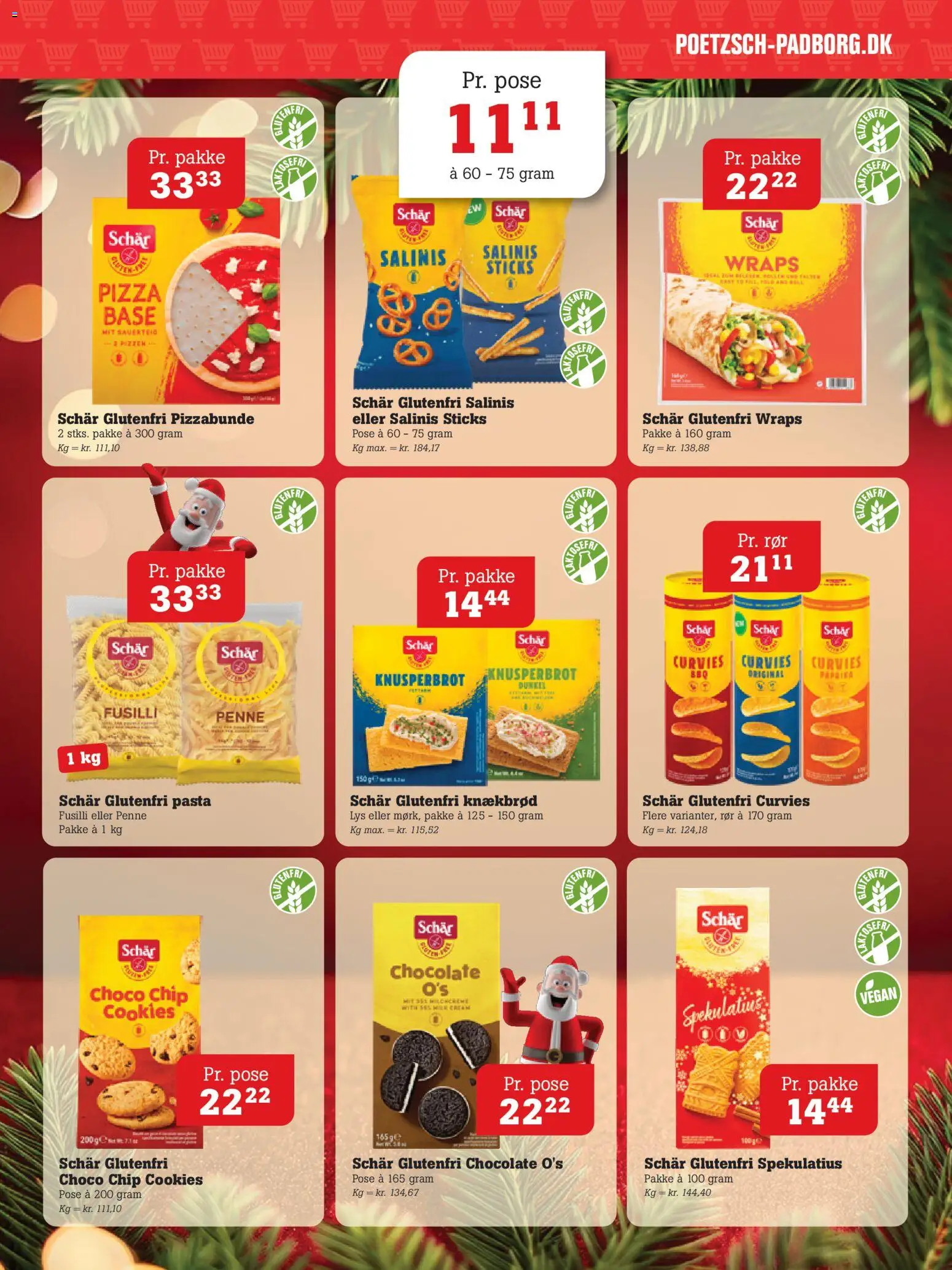 Poetzsch Padborg tilbudsavis – gyldig fra 27.11.2025 | Side: 7 | Produkter: Pizza, Pasta, Cookies, Paprika