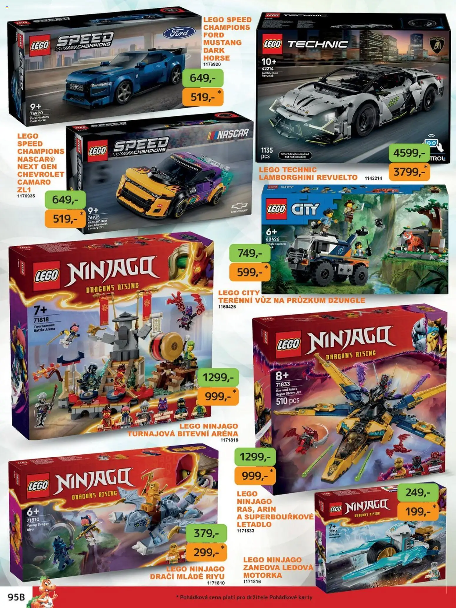 Dráčik leták od 03.10.2025 | Strana: 106 | Produkty: LEGO, Lego Technic, Karty