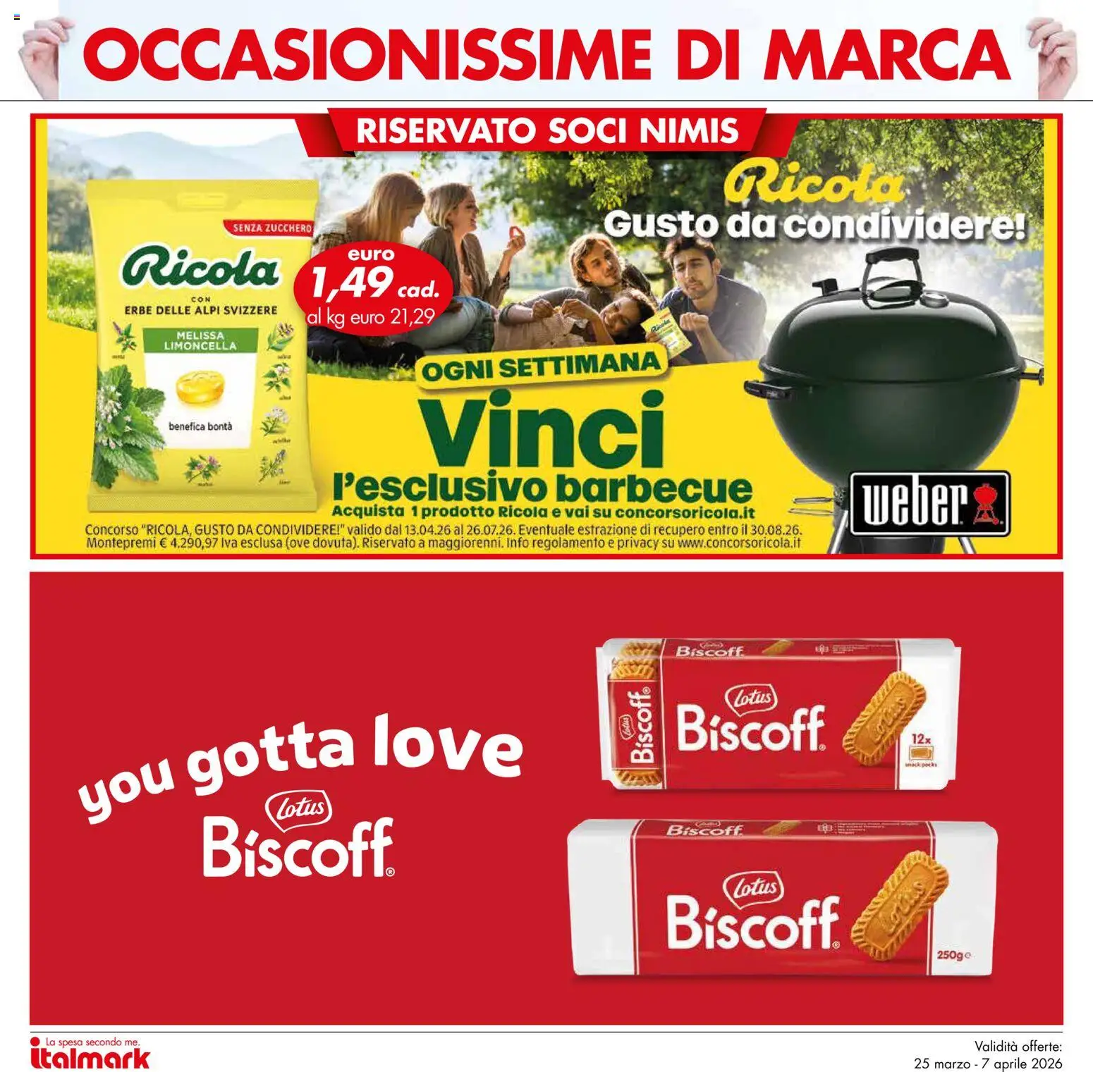 Volantino Italmark del 25.04.2026 | Pagina: 4 | Prodotti: Zucchero, Barbecue