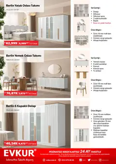 01.11.2025 tarihinden itibaren geçerli olan Evkur kataloğu önizlemesi | Sayfa: 4