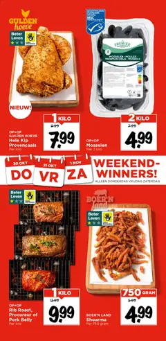 Vomar - Folder - Voorbeeld van een folder van Vomar, geldig van 26.10.2025 | Pagina: 42 | Producten: Mosselen, Kip