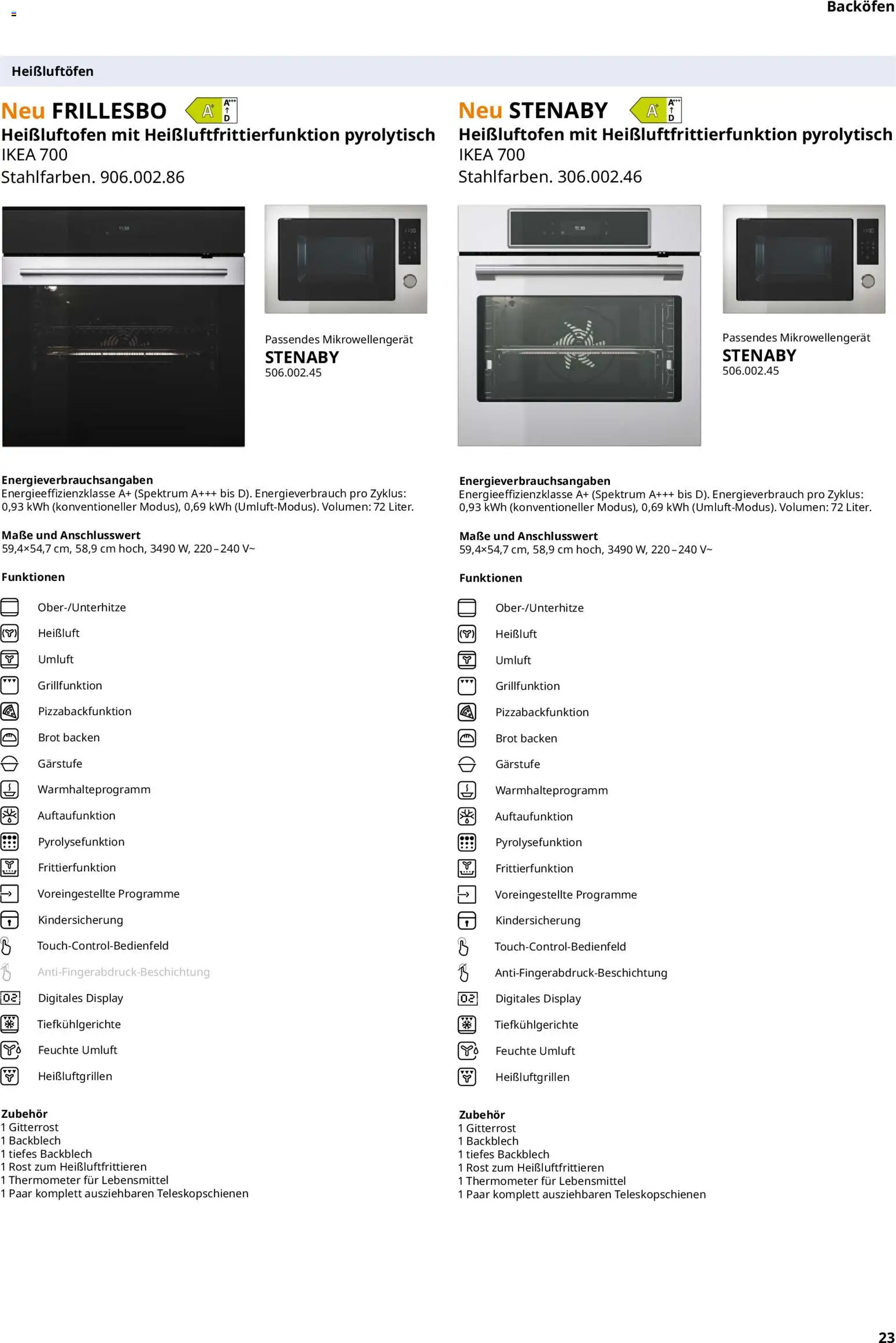 Ikea Elektrogeräte – gültig ab 02.01.2026 | Seite: 23 | Produkte: Thermometer, Brot