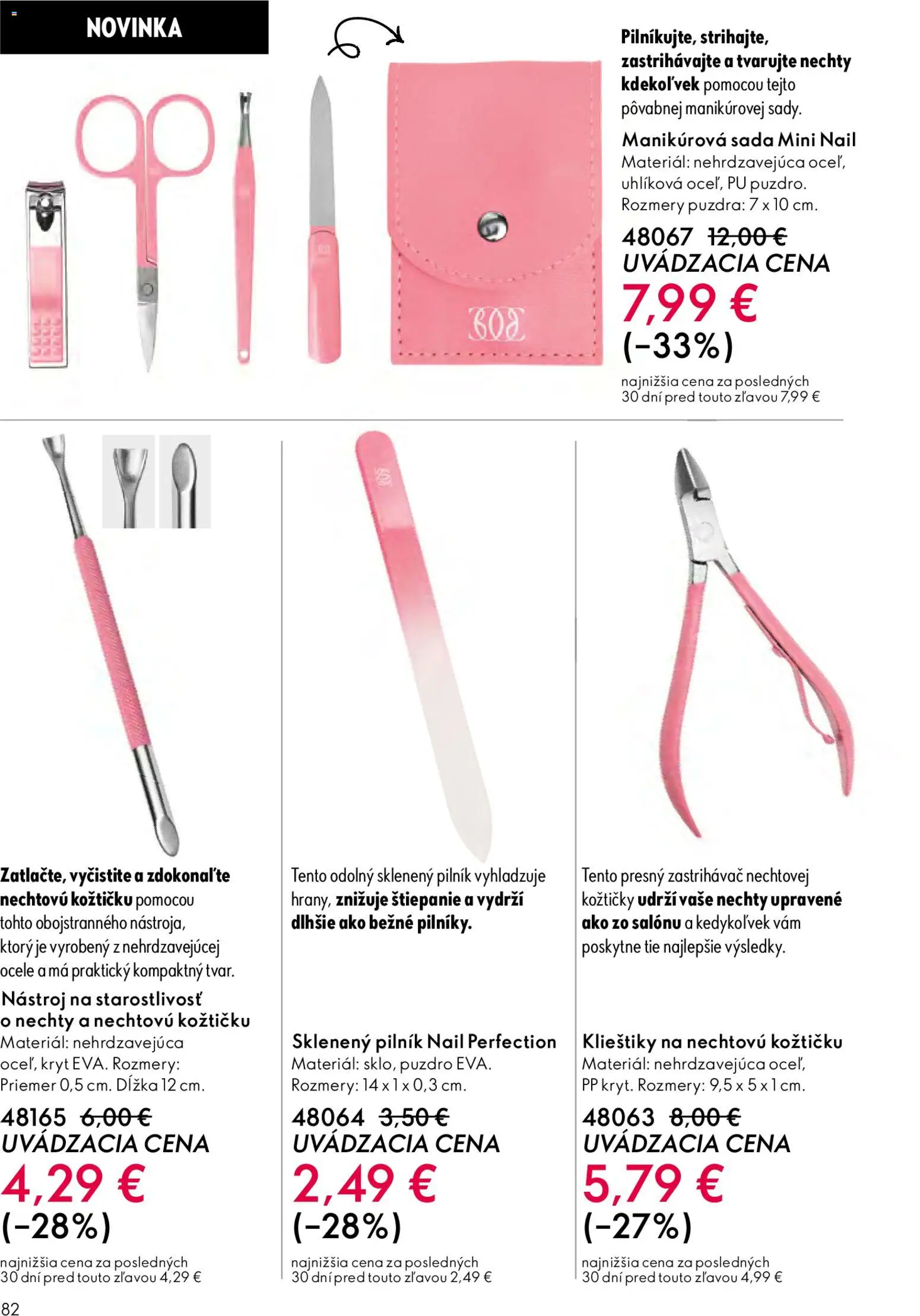 Nové Oriflame akcie – leták je platný od 27.05.2026 | Strana: 82 | Produkty: Puzdro