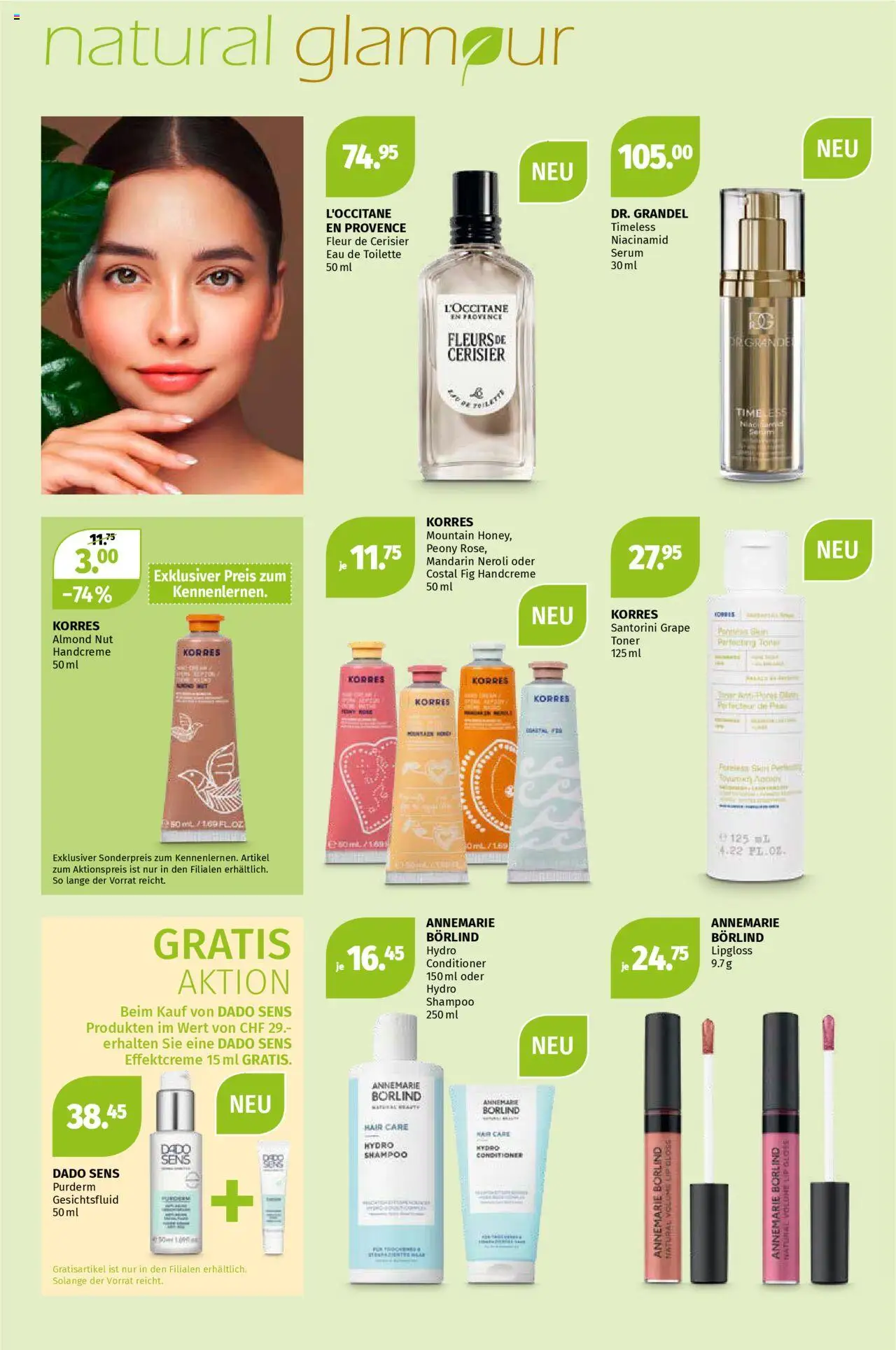 Müller Aktionen Beauty-Highlights – gültig ab 02.10.2025 | Seite: 4 | Produkte: Serum, Toilette, Conditioner, Handcreme