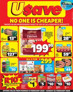 Usave specials catalogue – valid from 09.02.2026