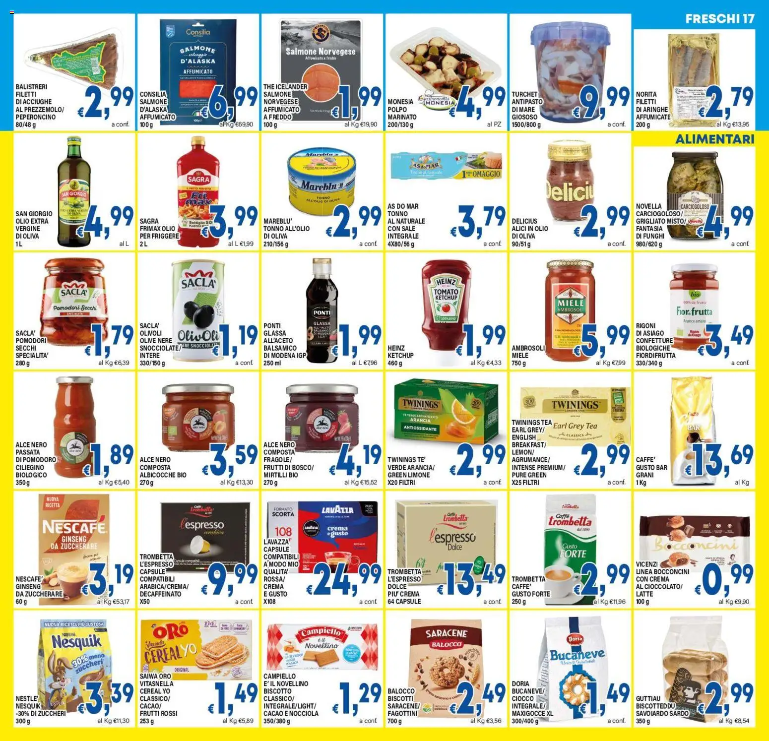 Volantino DEM del 17.03.2026 | Pagina: 17 | Prodotti: Arance, Pomodori, Albicocche, Alici
