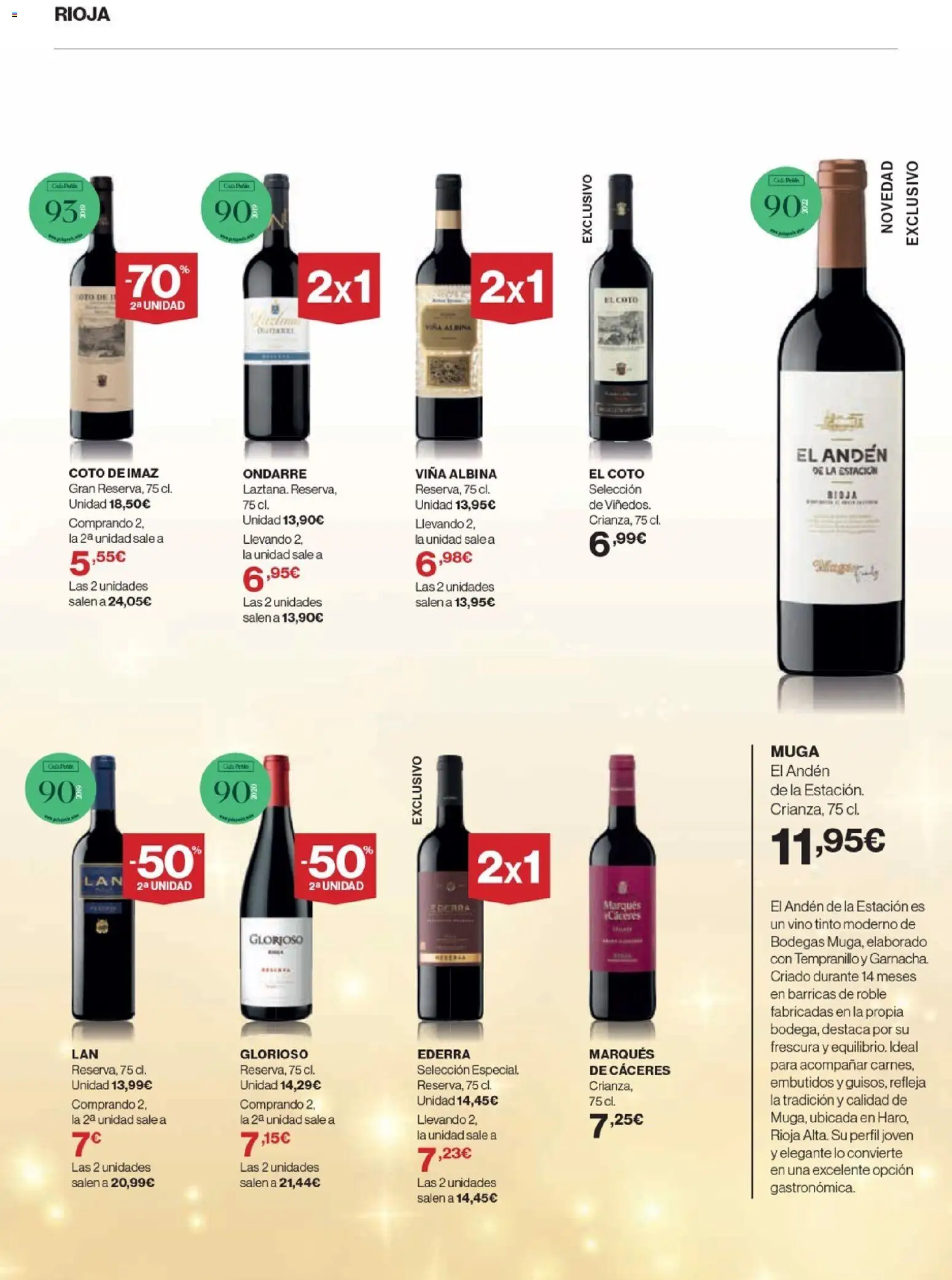 Hipercor - Bodega Navidad 25 │ válido desde el 20.11.2025 | Página: 9 | Productos: Vino, Νυχτικό