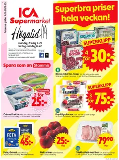 ICA Supermarket - Stockholm - Förhandsvisning av reklamblad från butik ICA Supermarket aktuell från 04.08.2025