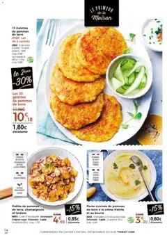 Thiriet - Prévisualisation de Thiriet Catalogue livraison à domicile valide à partir de 31.01.2026 | Page: 14 | Produits: Lardons, Beurre, Pommes, Crème fraiche