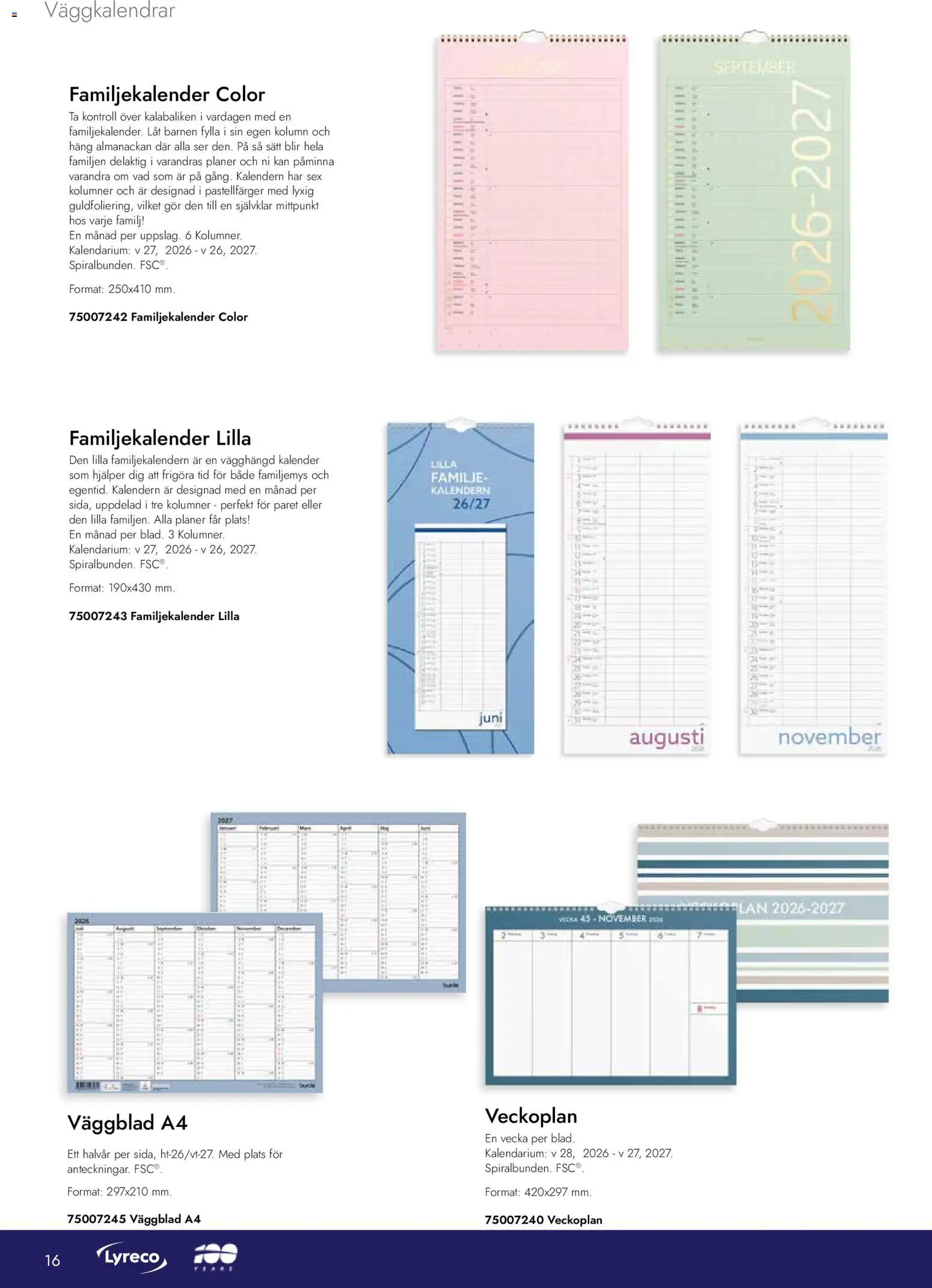 Lyreco reklamblad aktuell från 01.08.2026 | Sida: 16