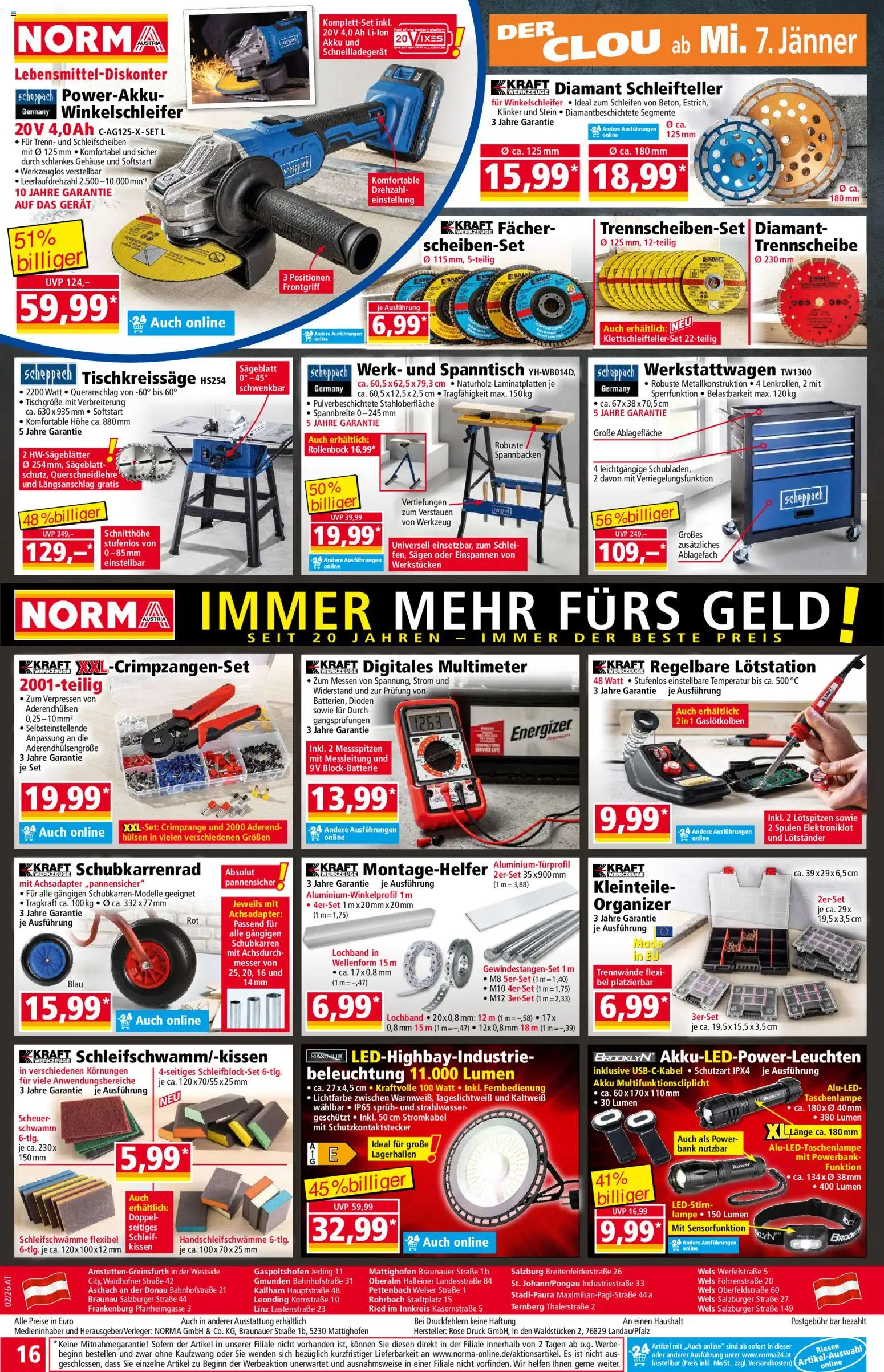 Norma Flugblatt gültig ab 05.01.2025 | Seite: 16 | Produkte: Kissen