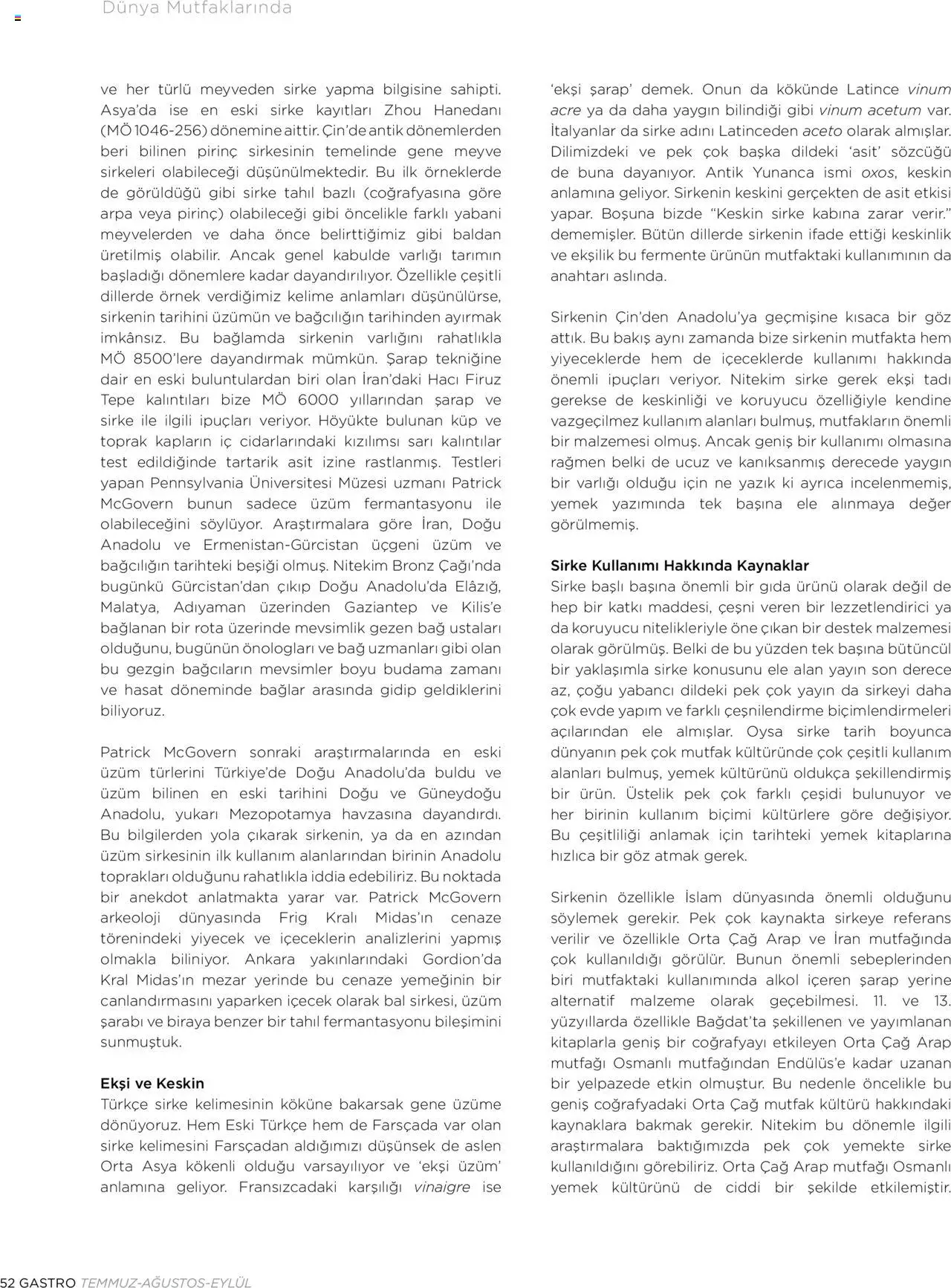 Metro Katalog Gastro Temmuz - Ağustos - Eylül 2025 - 01.07.2025 tarihinden itibaren geçerlidir | Sayfa: 52 | Ürünler: Sirke, Şarap, Pirinç, Meyve