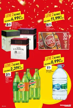 Pré-visualização Intermarché folheto válido de 30.10.2025 | Página: 3 | Produtos: Agua, Refrigerante, Super bock, Vinho