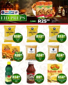 Take n Pay specials catalogue – valid from 09.03.2026 | Page: 11 | Products: Corn, Juice, Lemon, Chilli