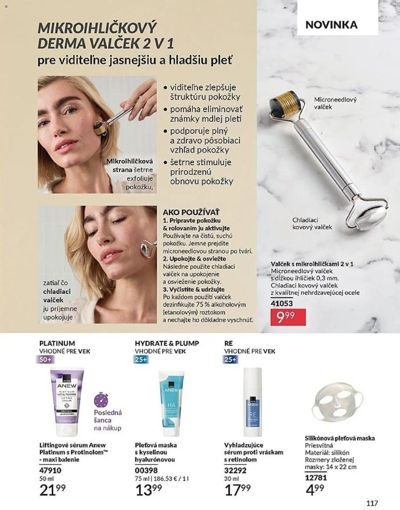 Nové Avon akcie – leták je platný od 01.04.2026 | Strana: 117 | Produkty: Maska