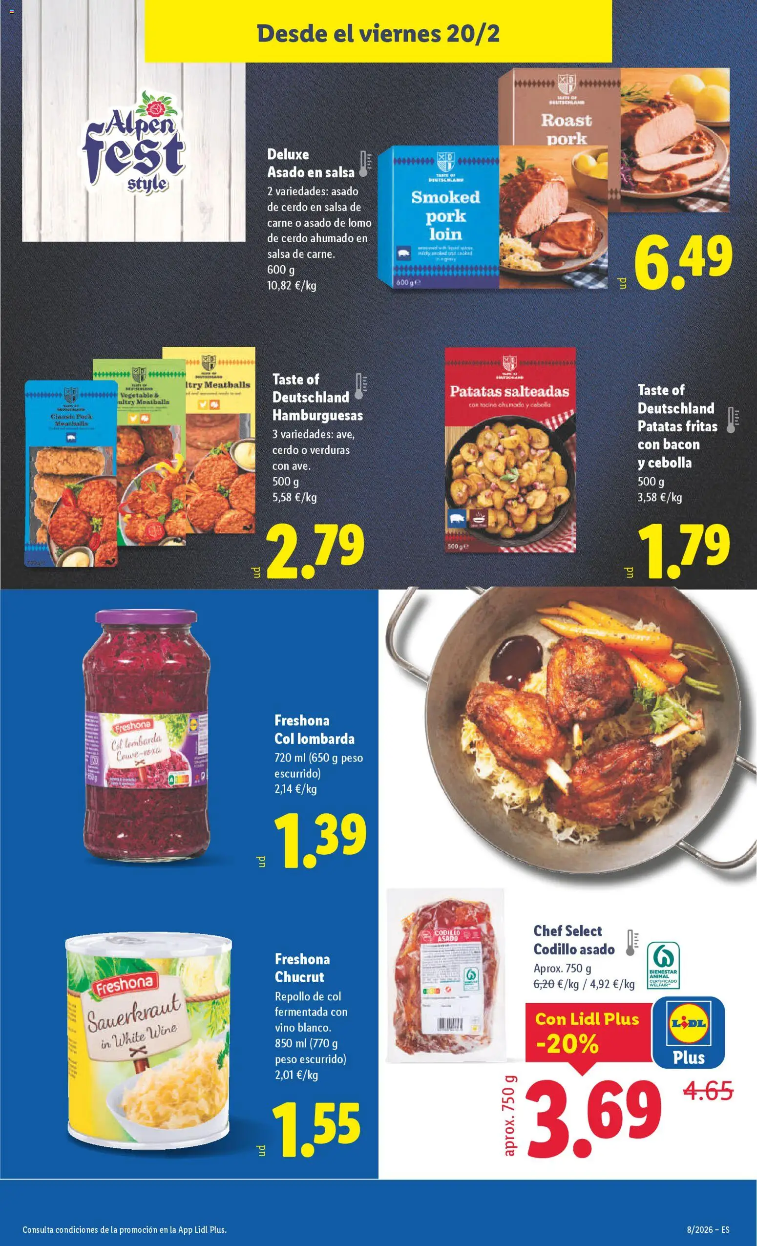 Lidl folleto │ válido desde el 16.02.2026 | Página: 29 | Productos: Σφουγγαρίστρα, Vino, Cerdo, Παγωμένο τσάι