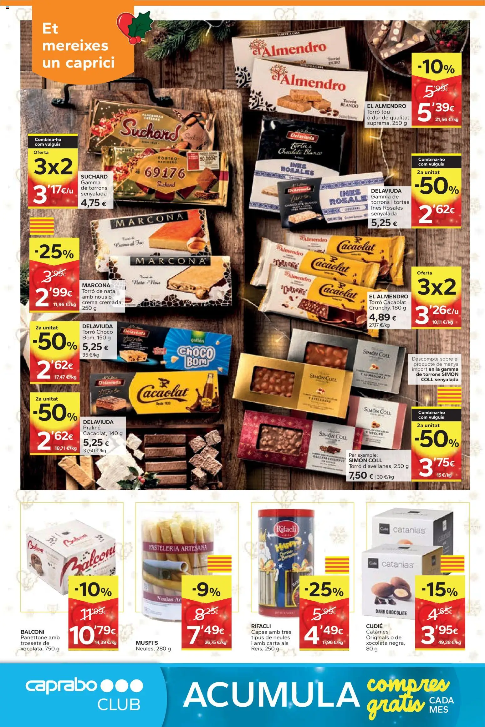 Caprabo folleto │ válido desde el 18.12.2025 | Página: 24 | Productos: Chocolate, Crema