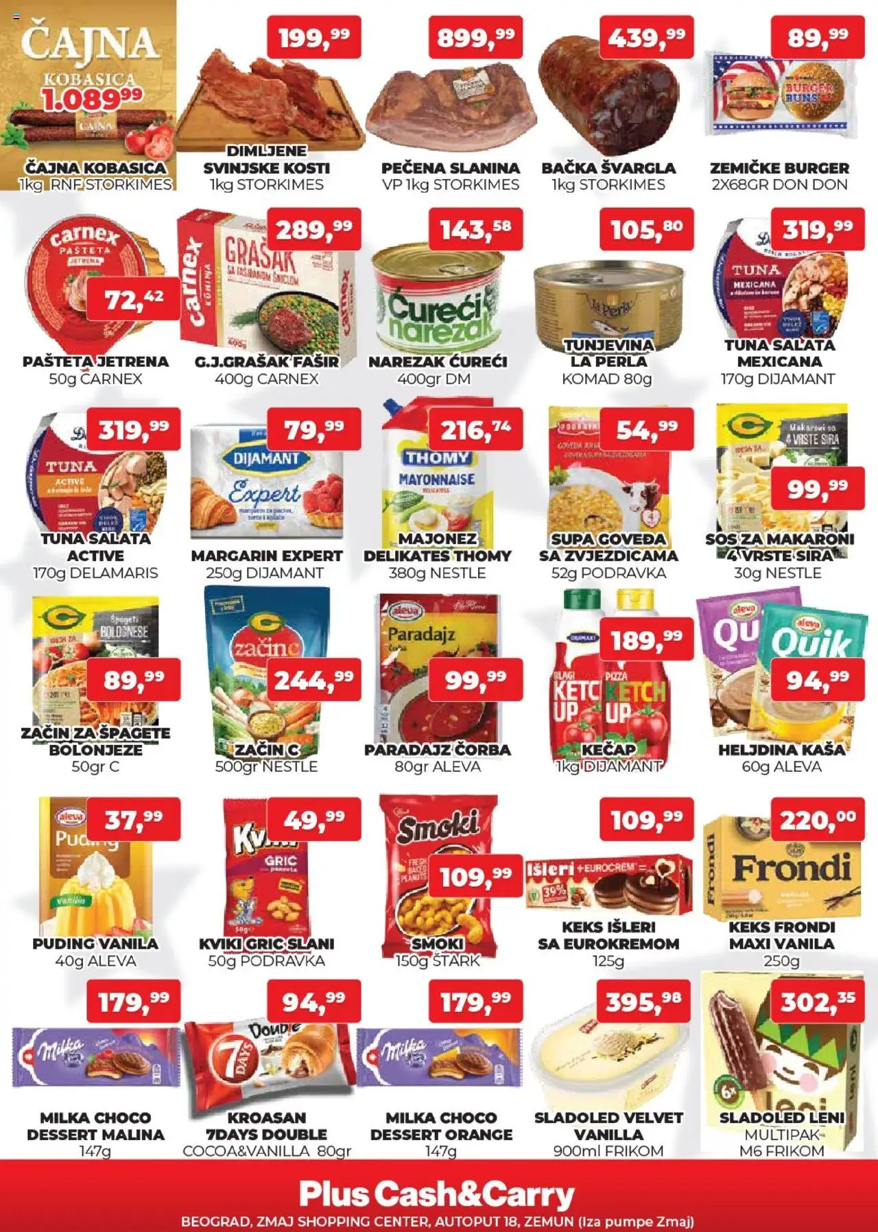 Plus Cash & Carry katalog - važi od 19.09.2025 | Strana: 2 | Proizvode: Milka, Salata, Margarin, Slanina