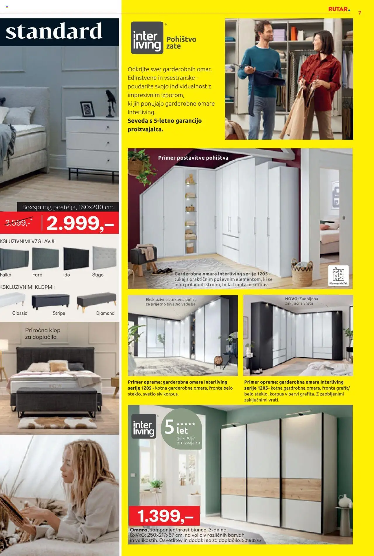 Rutar katalog │ velja od 18.06.2025 | Stran: 7 | Izdelki: Pohištvo, Omara, Polica, Vrata