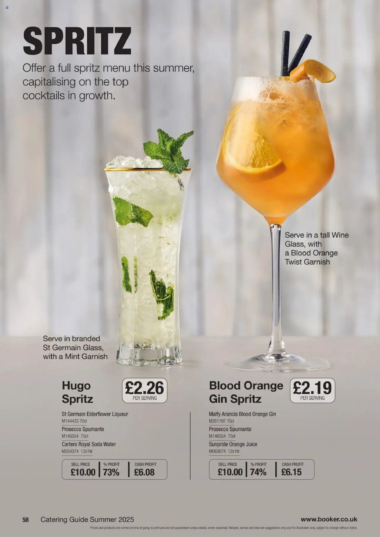  | Page: 58 | Products: Wine, Mint, Gin, Orange