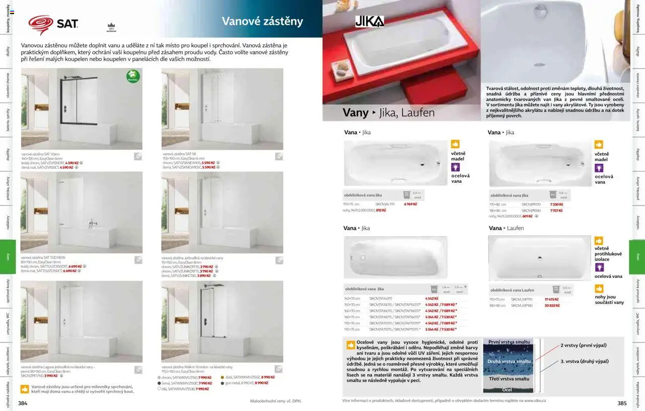 Siko koupelny katalog Koupelny 2025/2026 od 14.10.2025 | Strana: 194 | Produkty: Wc, Vana, Barvy
