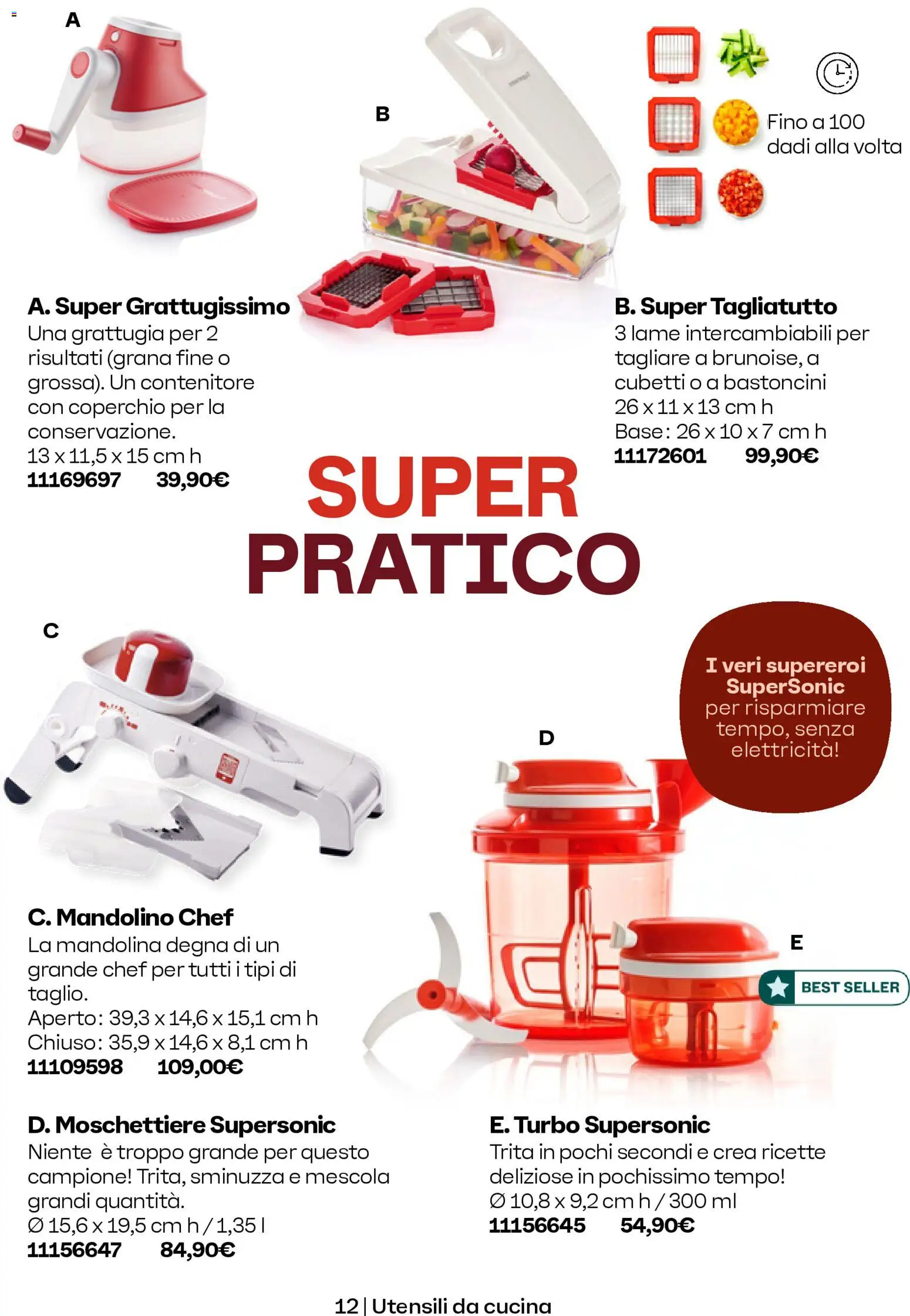 Volantino Tupperware del 01.11.2025 | Pagina: 12 | Prodotti: Contenitore