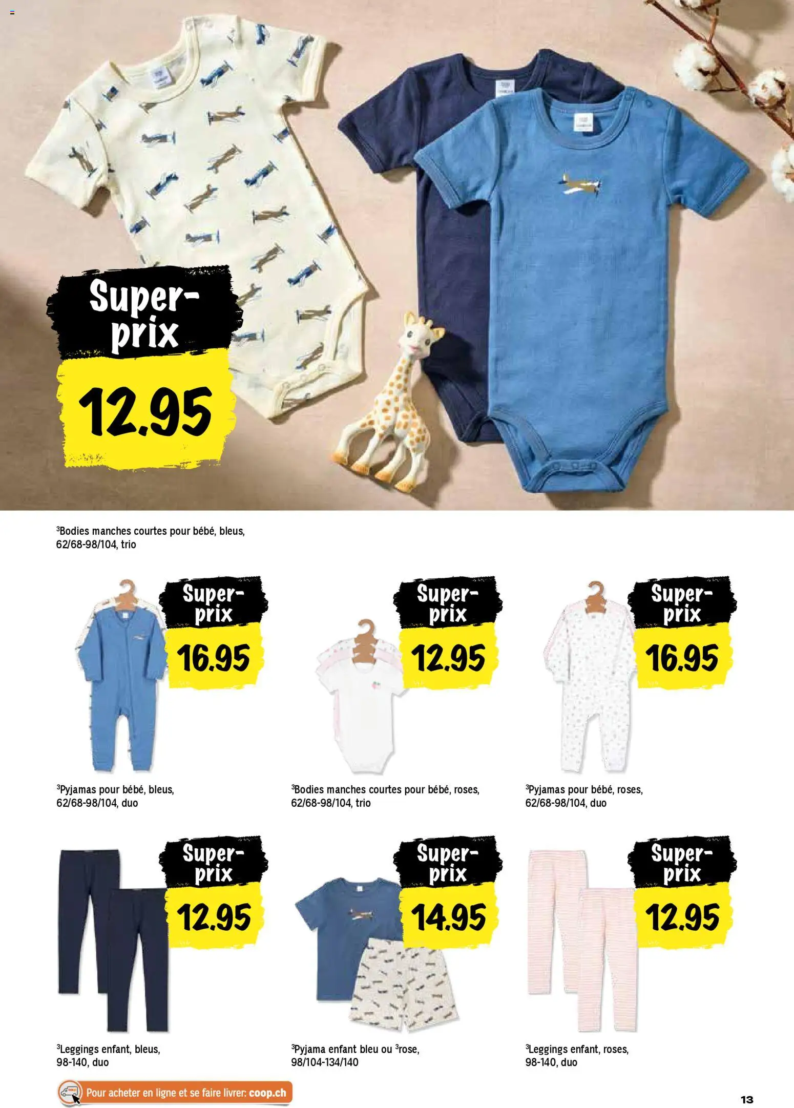 Coop aktionen FR – gültig ab 12.03.2026 | Seite: 13 | Produkte: Leggings